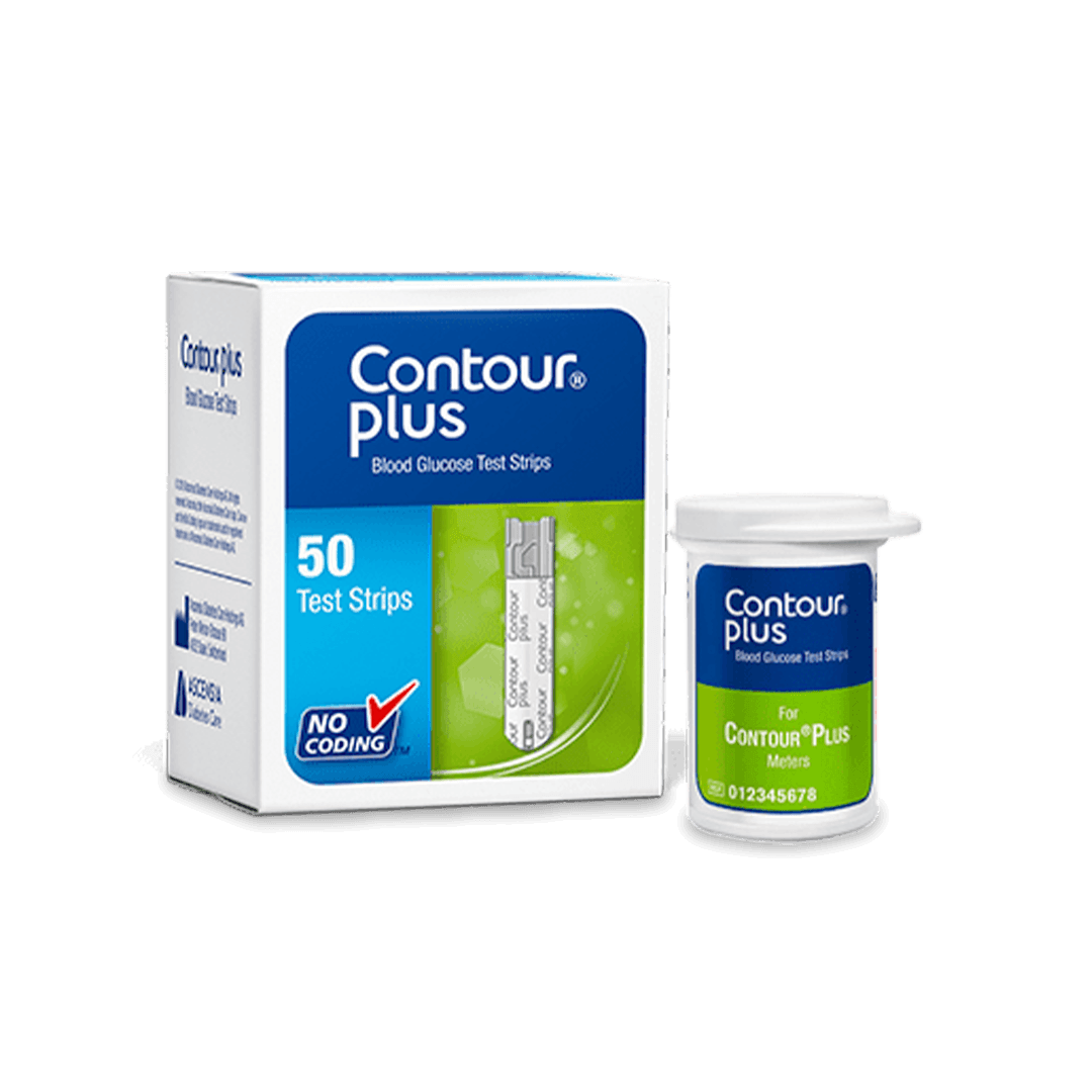 Bandelete glicemie Contour Plus pentru glucometre Contour Plus